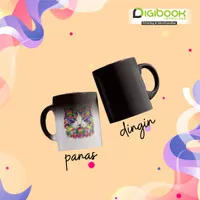 Cetak Mug Magic / Mug Bungklon / Mug Unik Berubah Warna Satuan Custom