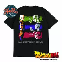 Kaos T-Shirt Pria Anime Dragon Ball - Krilin