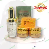 Paket Skin care Cream White Magic korea Dan Serum Bioqua Gold 24k