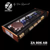 Power Amp 6Ch Zevox ZA 806 AB / ZA 806AB (by Vox Research)