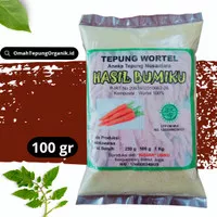TEPUNG WORTEL Organik/CARROTS Organic Flour/TEPUNG MPASI ORGANIK