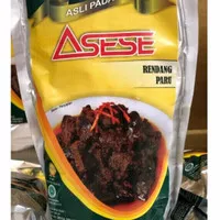 Rendang Paru Asese Asli Padang / Rendang paru Basah 250gr / Asese