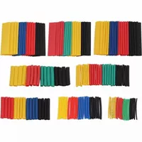 328Pcs Heat Shrink Tube isolasi bakar kabel susut panas 1mm-14mm warna