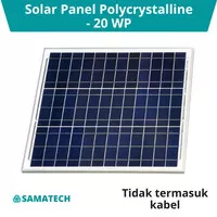 Solar Panel Surya Solar Cell 20Wp 20 Watt 20 Wp Poly Polycrystalline