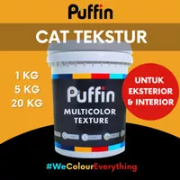 Cat Tekstur Puffin Texture Multicolour cat tembok Texture Batu Alam