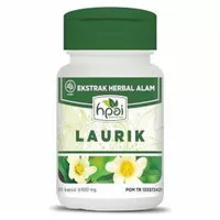 LAURIK - Obat Herbal Asam Urat - 50 Kapsul 500mg HNI HPAI