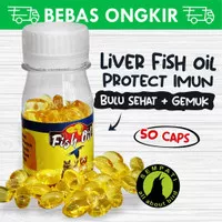 Minyak Ikan Fish Oil Natural Tunghai Tung Hai Fish Liver oil 50 kapsul