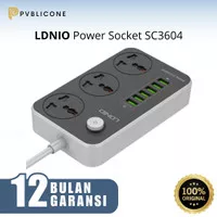 POWER SOCKET LDNIO SC3604 Auto MAX 3.4A POWER STRIP 3 + 6USB Charger