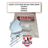 COVER TUTUP GEAR GIR GIGI TARIK DEPAN SCORPIO YAMAHA 5BP-E5418-01 ORI