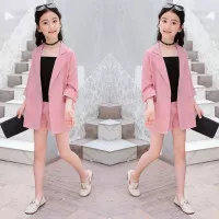 Blazer anak perempuan jas anak perempuan termurah (atasan saja) 5-12th