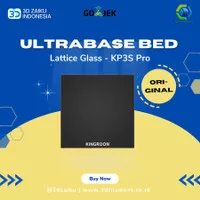 Original Kingroon KP3S PRO Ultrabase Bed Lattice Glass Build Platform