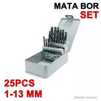 Bor Set NACHI 25 Pcs | Drill Set NACHI | Mata Bor Set | Paket Mata Bor