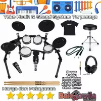 Mesh kit Drum Elektrik Electric Set Nux DM 7 X DM7X DM 7X by REMO head