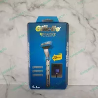 Gillette Mach 3 Turbo 3D + Refill + Cover Gillette Mach3 Turbo 3D set