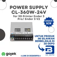 Power Supply CL-360W-24V for 3D Printer Ender 3 Pro/ Ender 3 V2