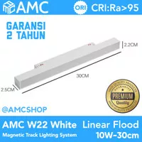 AMC W22 Magnetic Track Lighting System Linear LED Flood Light CRI 95+