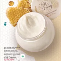 READY - Milk & Honey Gold Nourishing Hand & Body Cream Oriflame Promo