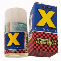 liquid vape Strawberry Bubblegum x liquid 60ml liquid creamy