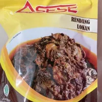 rendang lokan asese/rendang kerang asese instan asli padang 250 gr