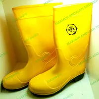 SAFETY BOOTS SEPATU BOOTS SAFETY KUNING MURAH BERKUALITAS