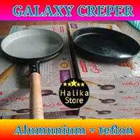 GALAXY CREPER PAN WAJAN KWALIK TERBALIK TEFLON PEMBUAT KULIT LUMPIA