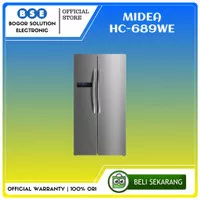 Kulkas Side by Side Midea HC-689WE 600L Inverter  Midea HC689WE 600 L