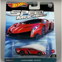 Hot Wheels Lamborghini Veneno Merah Speed Machines 2023