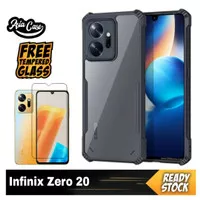 Case Infinix Zero 20 Free Tempered Glass Layar Bening Casing Fusion