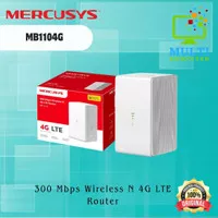 Mercusys Modem Router MB110-4G SIM Card LTE 300mbp wireless wi-fi wifi