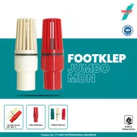 FOOT KLEP AIWO 3/4'' (PUTIH / MERAH / BIRU)