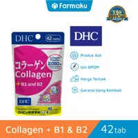 DHC Collagen + B1 & B2 Supplement Kecantikan isi 42 Tablet