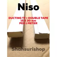 KABEL DUCT DUCTING TF 15 X 30 MM TC PROTECTOR NISO TRAY + DOUBLE TAPE