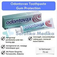 odontovax 75ml pasta gigi goyang infeksi radang gusi berdarah sakit