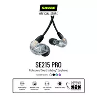 Shure SE215 Professional Earphone CLEAR