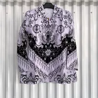 Baju Batik PGRI Pria & Wanita - Bahan Semi Sutera