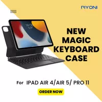 Piyoni Floating Magic Keyboard Case for iPad Air 4 Air 5 iPad Pro 11