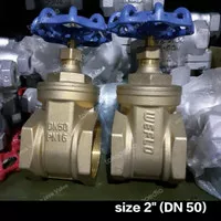 gate valve weflo 2 inch brass pn 16