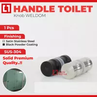 Handle Door Knob Stainless Pintu Kaca Shower Partisi Toilet Weldom