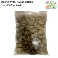 Bakso Ayam 1kg untuk Bakso Bakar Frozen Food Rak Sayur Pasar Murah