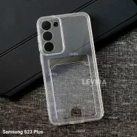 Samsung S23 Plus Case Slot Kartu / Card Case Bening Samsung S23 Plus