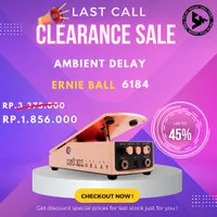 Pedal Efek Gitar Ernie Ball 6184 Ambient Delay Pedal