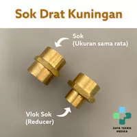 Sok Kuningan 1/8 - Brass Sock Union