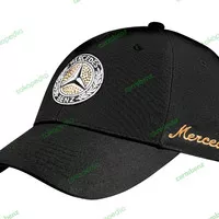 Topi Mercedes-Benz original Swarovski crystals (hitam) MB66041517