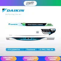 DAIKIN AC FTC-25NV14 1 PK R32 THAILAND [INDOOR + OUTDOOR UNIT ONLY]