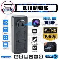 Spycam Kamera Pengintai Kancing Baju HD Mini Spy Cam Original Camera