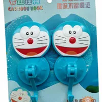 hook gantungan baju gantungan pakaian karakter doraemon 