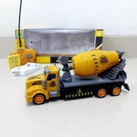 RC Truk Molen Remot Control Cas - Mainan Mobil Truck Mixer Anak Remot