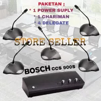 PAKET MIC CONFERENCE SYSTEM BOSCH CCS 900 PAKET 5 MIC BAGUS