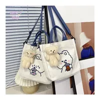 Korean Casual Cute Stylish Character Sling Tote Bag