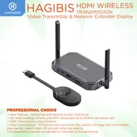 HAGIBIS HDMI Wireless Transmission Video Transmitter&Receiver Display